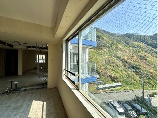 角部屋ならではの開放感