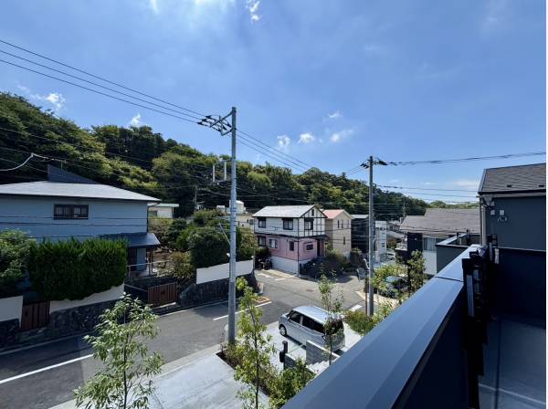 ベランダからは抜けた眺望がお楽しみいただけます。