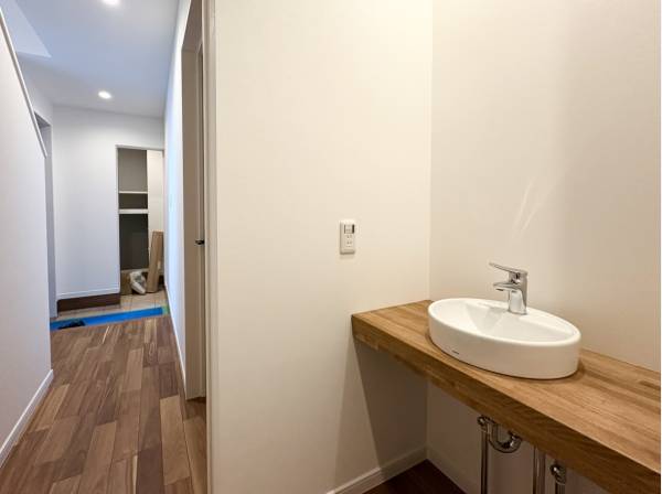 1階にはセカンドサニタリー完備