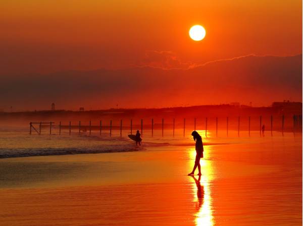 ビーチまで約400ｍ