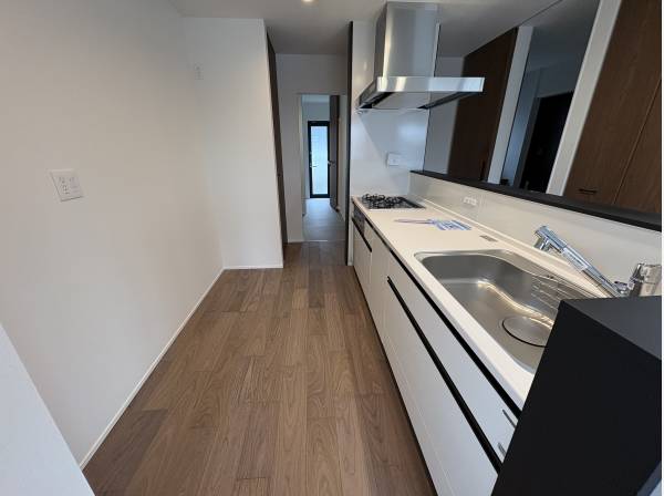 使いやすそうなシステムキッチンです。