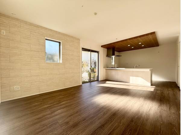 開放感あふれるLDK