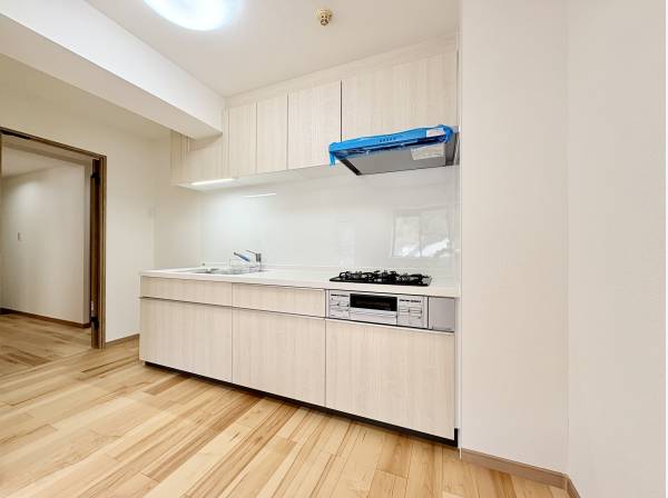 システムキッチンに新規交換