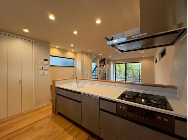 使い勝手のよさそうなキッチン