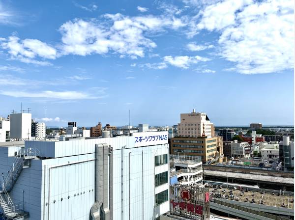 バルコニーからは海を遠望頂けます。