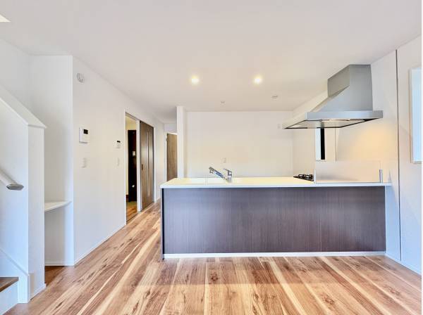 対面キッチンでご家族の会話も弾みます