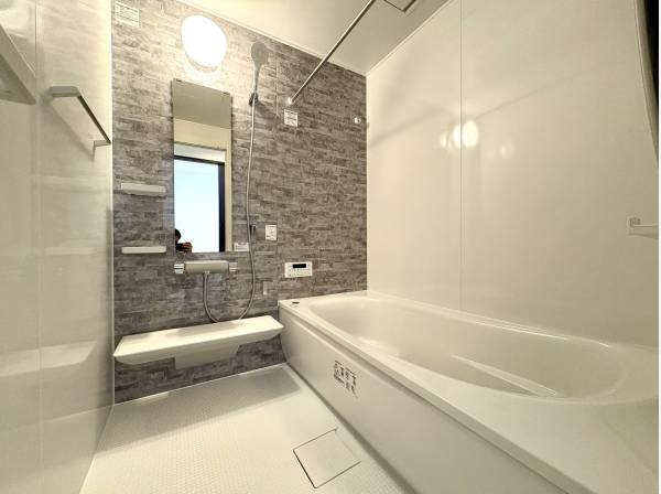 1日の疲れを癒すバスルーム