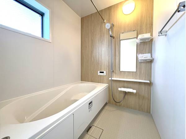 1日の疲れを癒すバスルーム