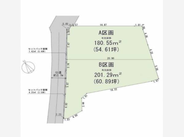 区割り図