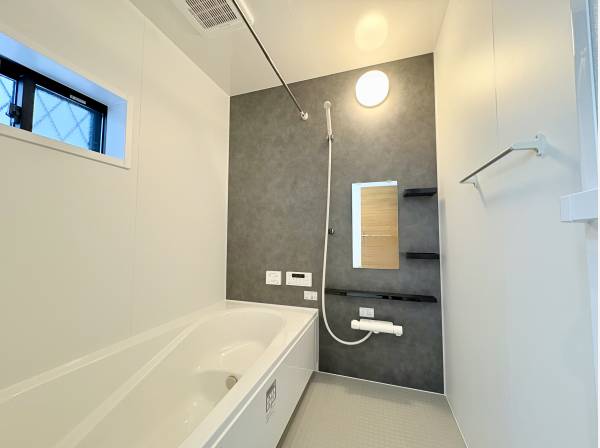 1日の疲れを癒すバスルーム