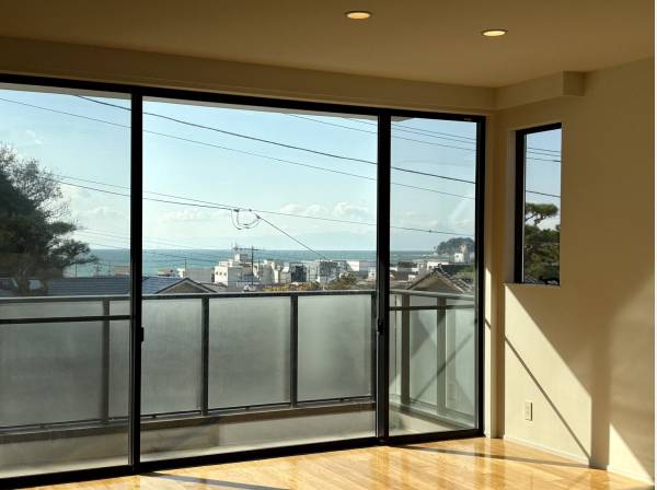 団らんの時間も海と共に