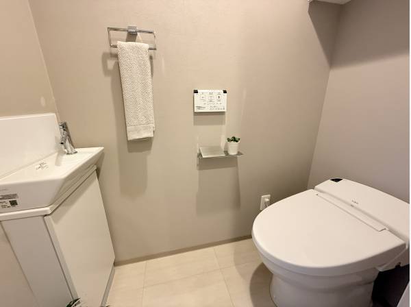 タンクレストイレ完備