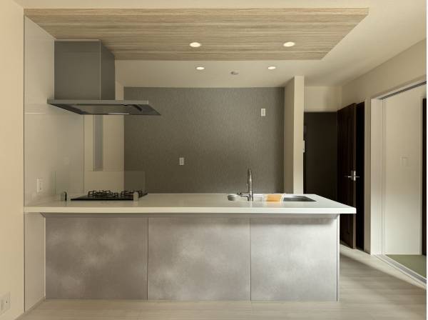 家族の会話が弾む。空間に溶け込む洗練されたデザイン