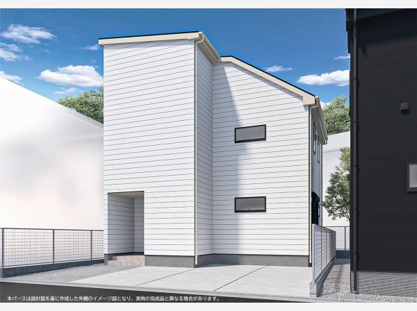 ※完成イメージパース　外観