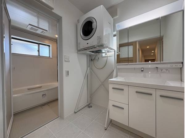 乾太くん設置済み、サニタリールーム