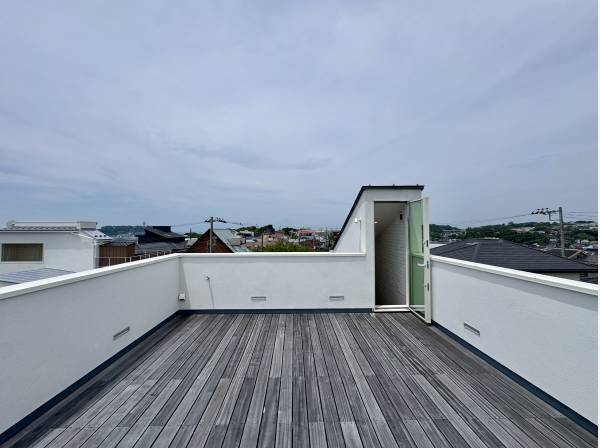 大型ルーフバルコニー