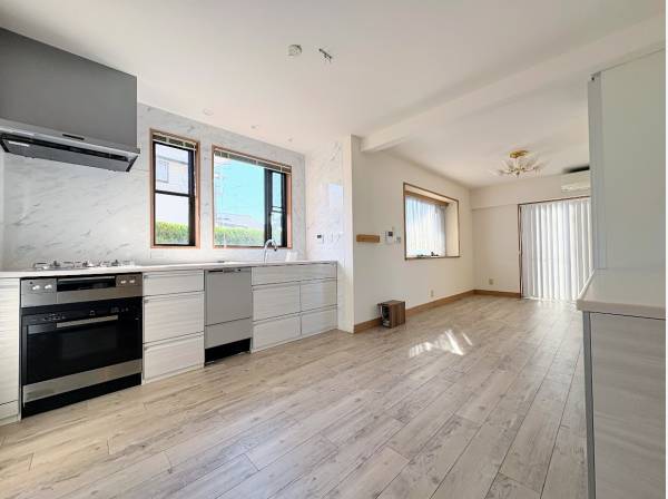 キッチンもゆとりがあります