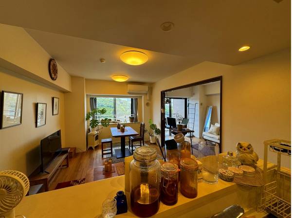 キッチンからも眺めがお楽しみいただけます♪