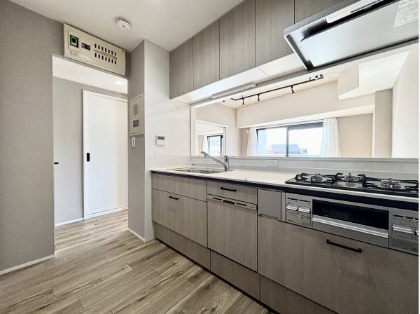 使い勝手のよさそうなキッチンスペース