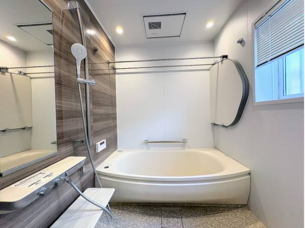 1日の疲れを癒すバスルーム