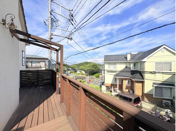 開放感のある角地