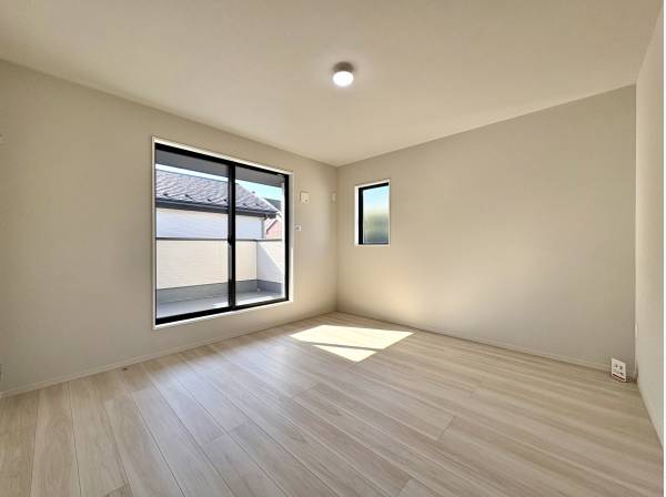 洋室もゆったりとした空間です。