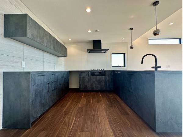 グラフテクト製のキッチン