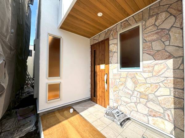 自転車、サーフボードが置けるスペースも