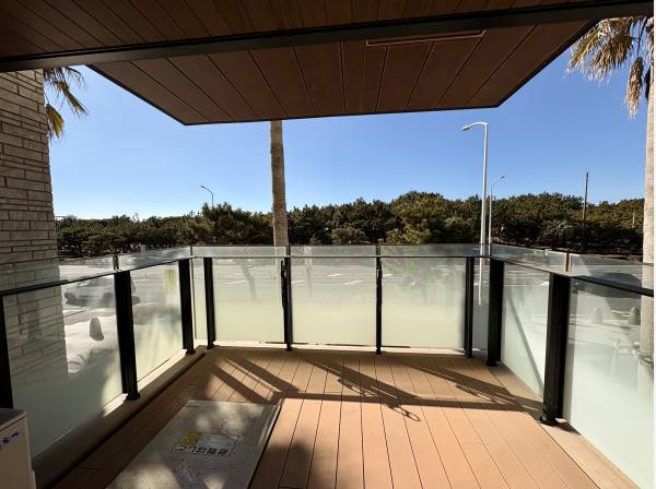 潮風を感じながらティータイム