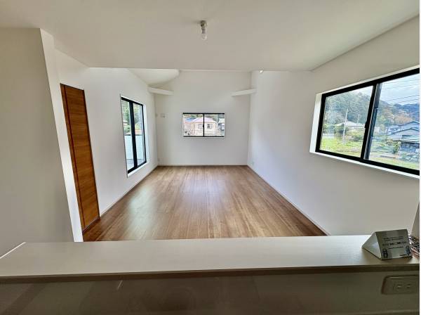 カウンターキッチンからの眺めです。