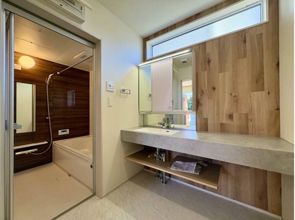 お洒落な洗面スペース！