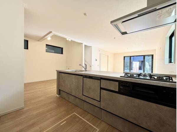 広々としているキッチンスペース