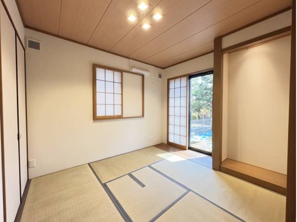 和室でゴロゴロ寝転んでリラックスできます。