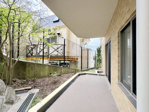 プライバシー面も安心なプライベートガーデン