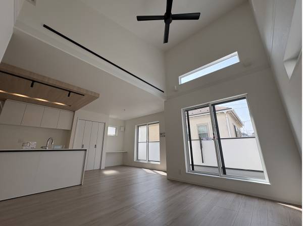 湘南の家らしいLDKになります。