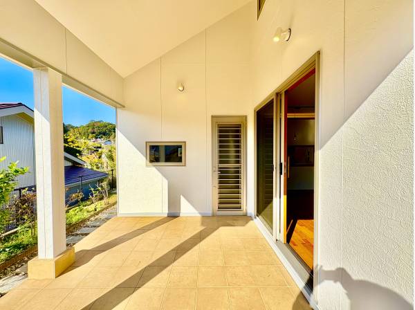 本当に素晴らしいテラスです