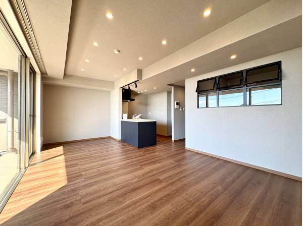 ゆったりとしたリビング