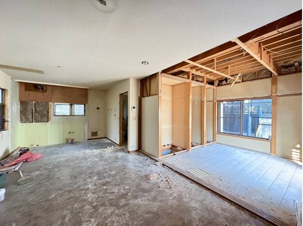 LDK（リノベーション前）