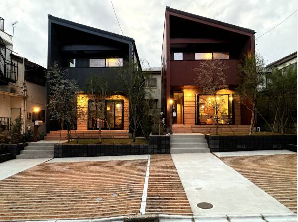 街並みに映えるCABINデザインの佇まい