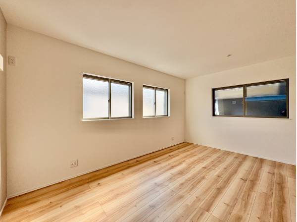 ご家族構成に合わせ、将来間仕切りを利用