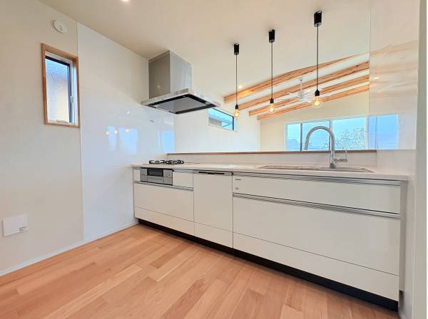 家族との会話を楽しみながら料理ができます。