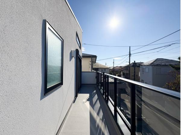 陽当たりの良いバルコニー！
