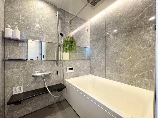 1日の疲れを癒すバスルーム