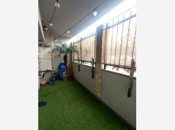 リビングから繋がるバルコニー