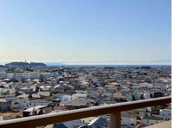 江の島と海も見えました♪