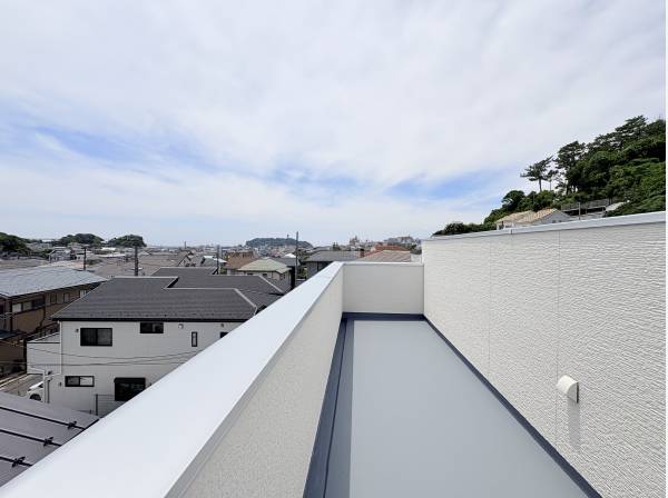 7.0帖のルーフバルコニー