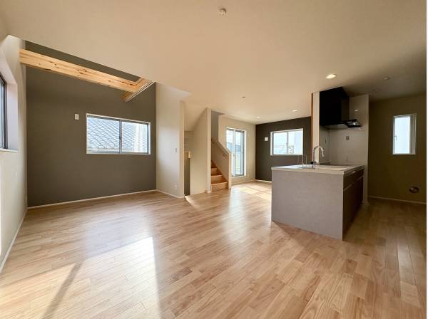 ゆったりとしたLDK