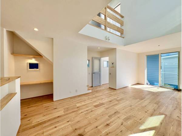 立体的に部屋が見えることで広くワクワク感がでますよ。