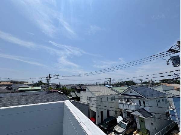 晴れた日には富士山を眺める事ができます。