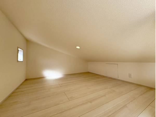 収納としてご活用いただけるロフトスペース！